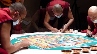 Sand Mandala Creation