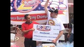 5th Annual Z-Burger's Independence Burger Eating Championship - July 3, 2013