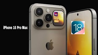 iPhone 16 Pro Max - 6G: 50MP Camera, A18 Pro 4nm, 8GB RAM - 2TB Storage// iPhone 16 Pro Max