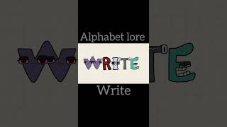 Alphabet lore but it's write #alphabetlore #animation #shorts #write #abcdefghijklmnopqrstuvwxyz