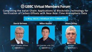 "Completing the Value Chain: Application of Blockchain for Verification of Carbon Offsets" - Hyphen