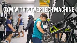 DRP  GYM,  GYM  WITH  POWER  TECH  MACHINE