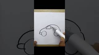 how to draw a car