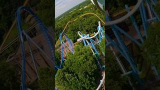 World’s TALLEST Inverted Roller Coaster! #themepark #rollercoaster #pov