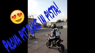 Motovlog #2 Prova in pista pitbike Ayrton Leggend!