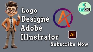 A letter logo design tutorial | Adobe illustrator | Tutorial | Illustrator