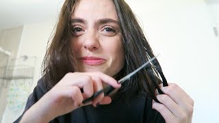 CUTTING MY OWN HAIR BECAUSE HELP ME I'M POOR!!