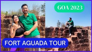 Full Tour Of Fort Aguada Goa🏝️|Best sea view😍|Ep-6||ThatCreatorNari