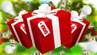 BUYING THE WINNER A $100 PRESENT (Golf with Friends)