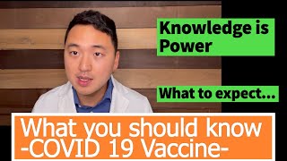 COVID19 Vaccine| Things you must know | Knowledge is Power