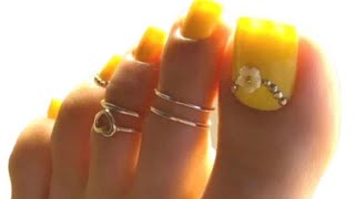 Latest toe rings design for women✨🤩|| women fashion || fashionable toe rings 😍👌