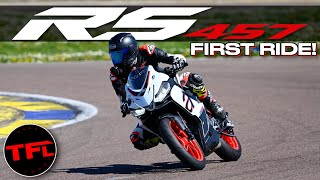 2024 Aprilia RS 457 First Ride: Beginner Bike or Track Day Tool?