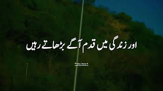 Urdu Aqwal e Zareen | Urdu Best emotional quotes| Zindagi me qadam agy barhao