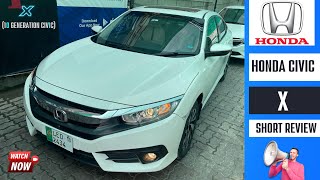 Honda Civic 1.8 Oriel UG (10 Generation) ll Full Option Best Looking Sedan ll 1 Minute Short Review