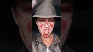 Freddy Krueger🩸 #halloweenmakeuplook #freddykrueger #makeup #nightmareonelmst