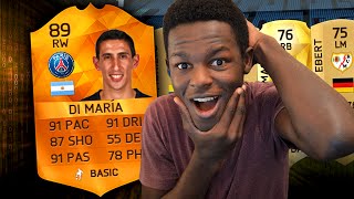 OMG I GOT MOTM DI MARIA !! - FIFA 16 ULTIMATE TEAM HIGHEST RATED FUT DRAFT!?