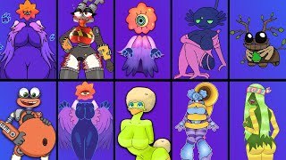 All Monster Ethereal Workshop Vs Play Your Part Vs MPG | My Singing Monster #msmpyp2024