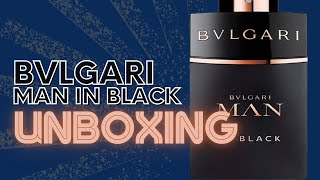 BVLGARI MAN IN BLACK | UNBOXING