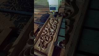 cnc router carving/ beautiful 3d wood carving design with cnc router machine.#viral #shorts