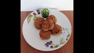 Polpette di zucchine senza glutine.