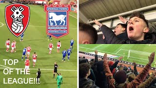 HOME LIMBS AS WE GO TOP!!!- Rotherham vs Ipswich