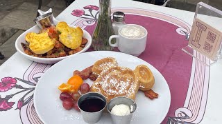 CARNATION Cafe BREAKFAST NEW Items || PLAZA Inn HOLIDAY TREATS!!