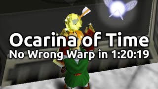 Ocarina of Time - No Wrong Warp No SRM in 1:20:19