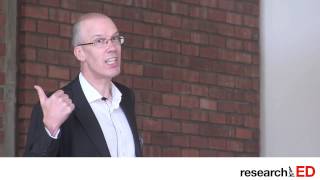 Professor Robert Coe speaks at researchED 2013 - Part 3 of 4 - with slides