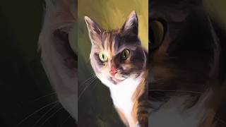 Pet portrait painting by Marcelo Rochá #petportraitartist #painting