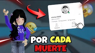 ¡POR CADA MU3RTE ME UNO A UN SEGUIDOR! | Murder Mystery 2 | Lunajaquin