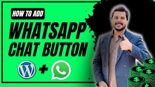 How to add WhatsApp button on WordPress website | Whatsapp for WordPress free chat plugin wordpress