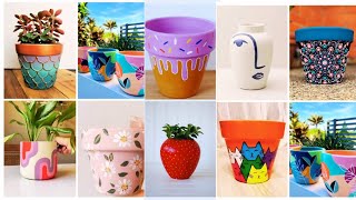 Plant pot painting |Plant pot diy |Plant pot |Plant pot design |Plant pot painting ideas easy Diy