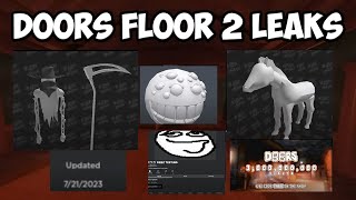 🚪🤑😱 ROBLOX DOORS FLOOR 2 LEAKS!?!?!? #roblox #doors #trending #forupage