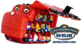 Chuggington Wilson Carry Case with 17 Trains Toys