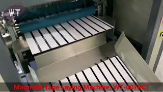 Magnetic Tape Laying Machine For Paper Sheet Passbook Parking Tickets