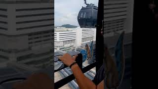 The Singapore Cable Car #singapore #indianvlogs #trevalvlog #beauty