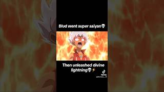 Beyblading Super Saiyan is Crazy💀🙏🏾#anime #beyblade #foryou #ytshort #ytshorts #blowup #dbz