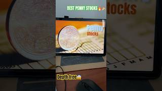 BEST PENNY STOCK DEPTH FREE CONFIRM BOOM PENNY STOCKS🎉🔥 #pennystocks  #stockmarket