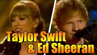 Taylor Swift & Ed Sheeran - Britain's Got Talent performance"Everything Has Changed"