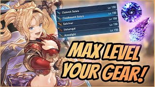 LEVEL 150 YOUR WEAPONS AND MAX OUT YOUR SIGILS FAST! Granblue Relink Weapon and Sigil Upgrade Tips!