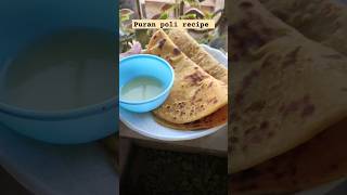 Puran poli recipe | Gudi padwa special puran poli #viral #food #trending #ytshorts #shorts