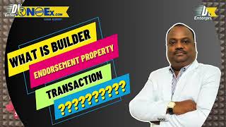 What is builder endorsement property transaction? | Builder endorsament kya hota hai?