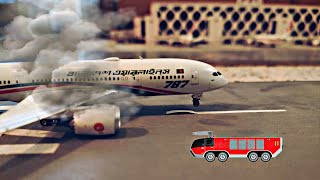 Accident at My 1:400 Model Airport.