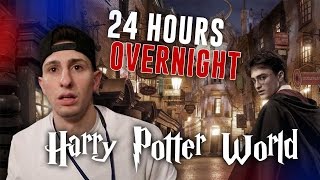 24 HOUR OVERNIGHT IN HARRY POTTER WORLD (GONE WRONG)