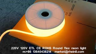 rhein round flex neon