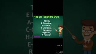 happy teachers day #happyteachersday #shorts#shortvideo