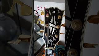 Gibson con Afinadores con encordador integrado | Borro Guitars #shorts #cortos