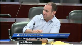 Part 4 - HousingNowTO at Audit Committee - June 28, 2019 - Matlow Q & A