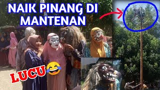 Keseruan acara naik pinang