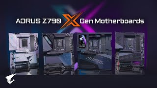 AORUS Z790 X Gen Motherboards - X Gen for Next Gen | Official Trailer